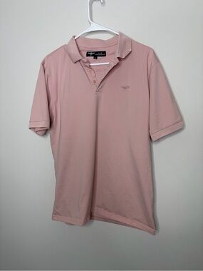 V.I.P. Collection baby pink Men's golf Polo Shirt